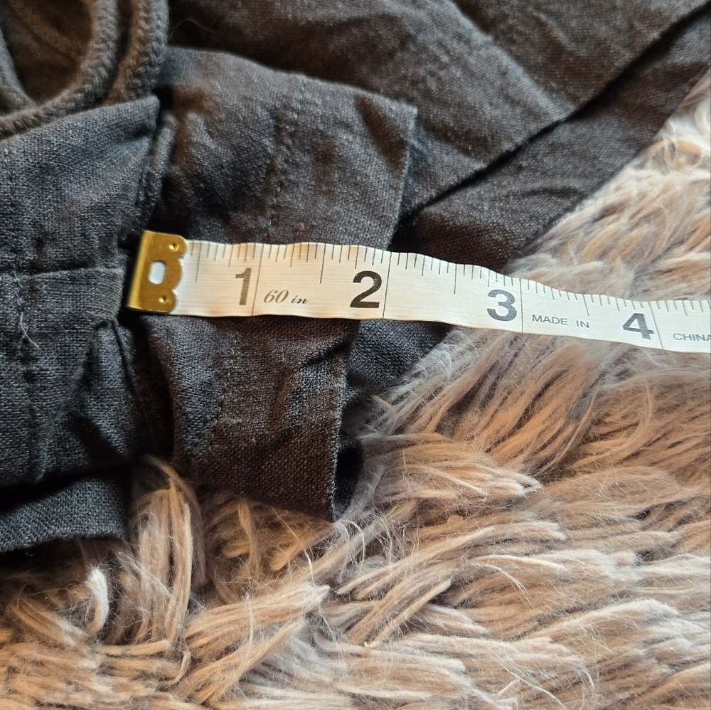 Universal Thread Linen Charcoal Gray Shorts Size Med - Picture 10 of 13